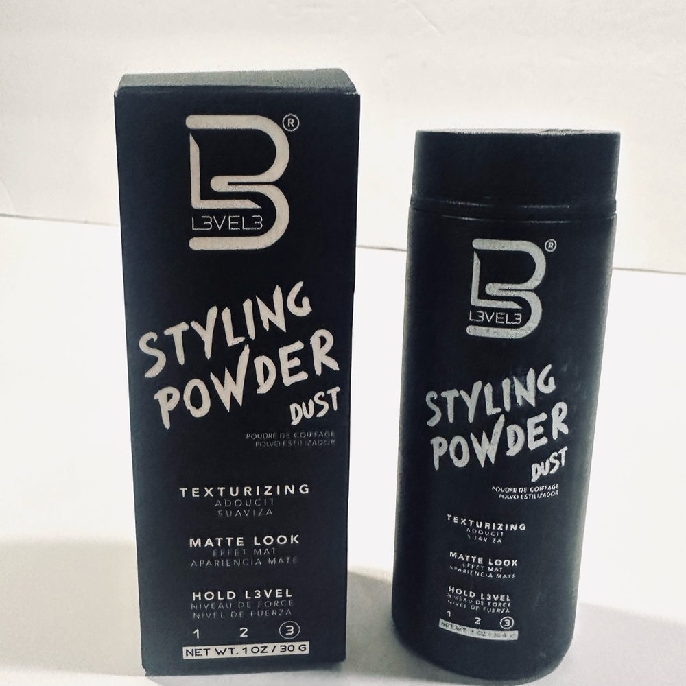 L3VEL3 Styling Powder Dust /Texturizing/Matte Look/Hold Level 3 - Size 1oz.